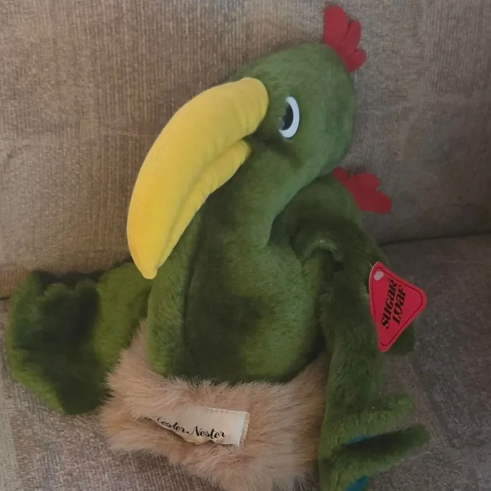 Vtg 1992 Hester Nester Plush Bird 13